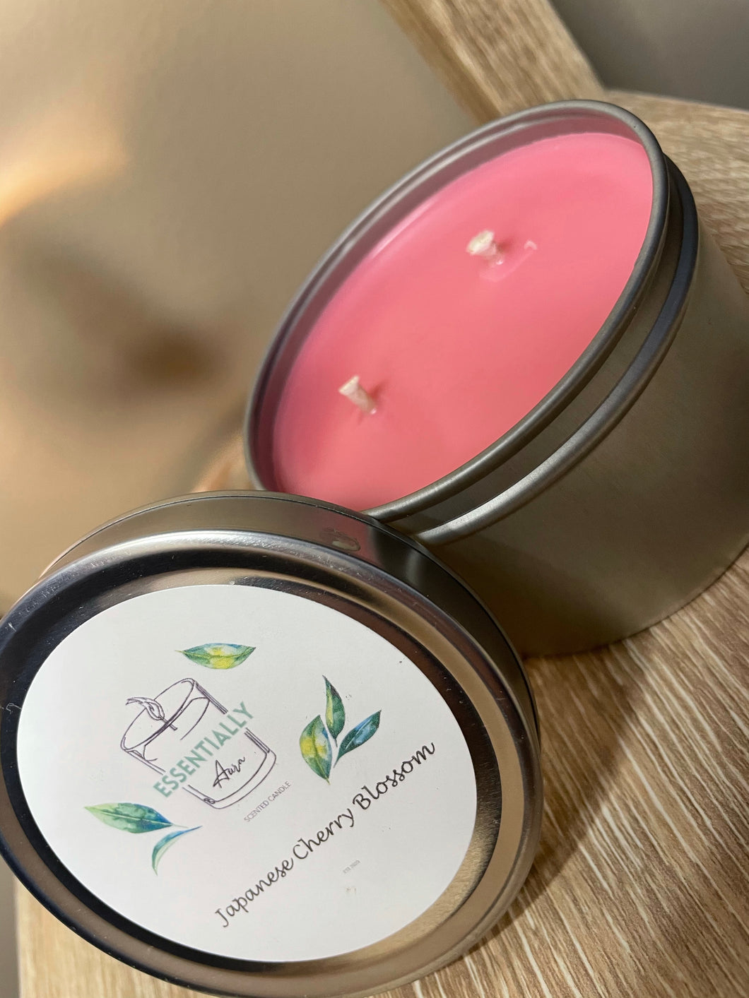 Japanese Cherry Blossom Candle